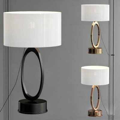 现代金属烤漆台灯-1